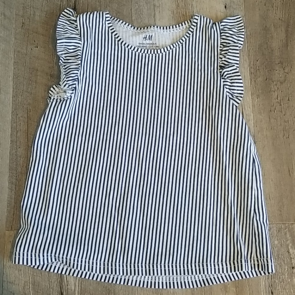 H&M Organic Cotton Shirt Size 4-6